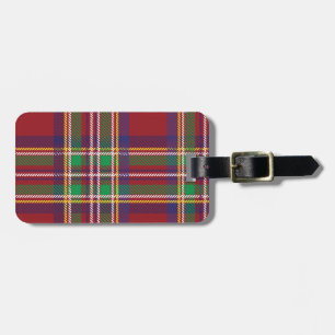 Etiqueta De Bagagem Tartan