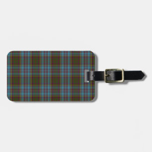 Etiqueta De Bagagem Tartan da família do clã de Anderson