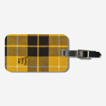 Tartan do Clã Barclay Dress com Nome Monograma
