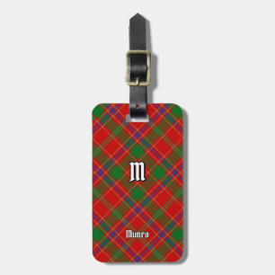 Etiqueta De Bagagem Tartan do Clã Munro