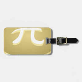 Etiqueta De Bagagem tarte de pi-dia feliz