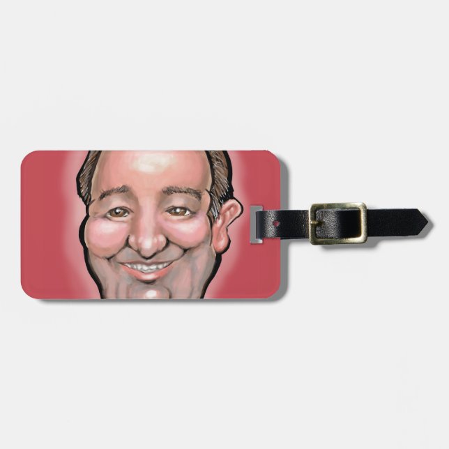 Etiqueta De Bagagem Ted Cruz (Frente Horizontal)