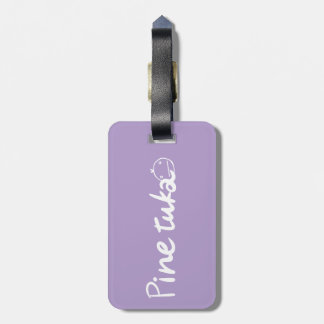 Etiqueta De Bagagem Teddy Bears in Lavender Field – Soft Pastel Painti