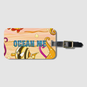 Etiqueta De Bagagem TEE Oceano Me