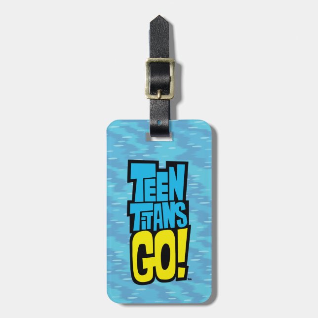 Etiqueta De Bagagem Teen Titans Go! | Logo (Frente Vertical)