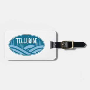 Etiqueta De Bagagem Telluride Colorado Outdoor