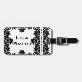 Etiqueta De Bagagem Tendências Simples do Designer Empresarial