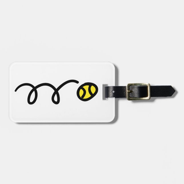 Etiqueta De Bagagem Tênis (Frente Horizontal)