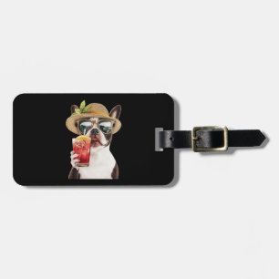 Etiqueta De Bagagem Terrier de Boston