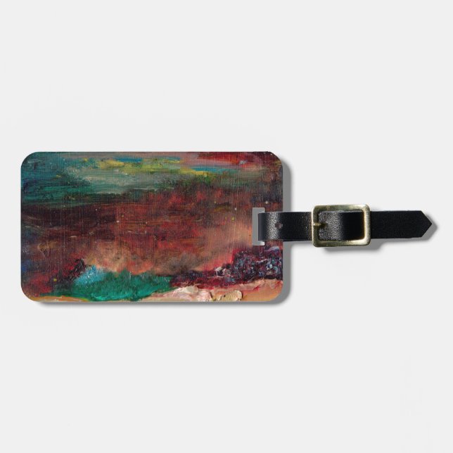 Etiqueta De Bagagem Tesouro Marítimo (Frente Horizontal)