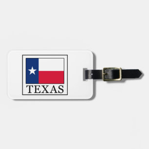Etiqueta De Bagagem Texas