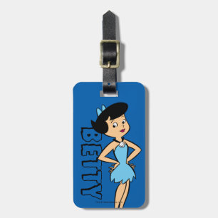 Etiqueta De Bagagem The Flintstones Betty Rubble