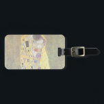 Etiqueta De Bagagem The Kiss (original Der Kuss) por Gustav Klimt<br><div class="desc">Beijo (1907-1908). Artista: Gustav Klimt (1862-1918). O Beijo (original Der Kuss) é provavelmente o trabalho mais famoso de Gustav Klimt. Começou a trabalhar nesse sentido em 1907 e é o ponto alto do seu chamado "Período Ouro". O Beijo é uma vintage Era Vitoriana Simbiolismo belo amor pela arte e pintura...</div>