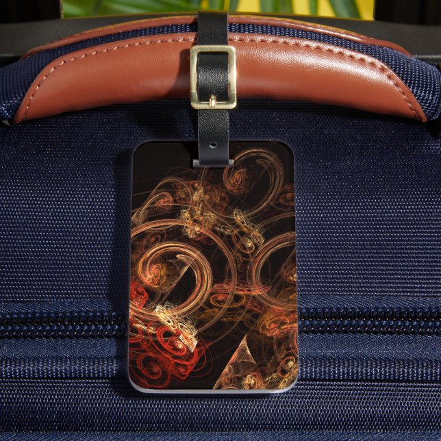 Etiqueta De Bagagem The Sound of Music Abstrato Art Address (Frente Insitu 2)