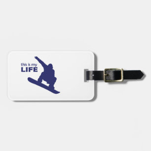 Etiqueta De Bagagem This Is My Life (Esquibôrda)