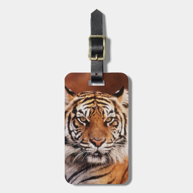Etiqueta De Bagagem Tigre-de-sumatra (Frente Vertical)