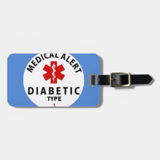 ETIQUETA DE BAGAGEM TIPO DE DIABETIES - 1