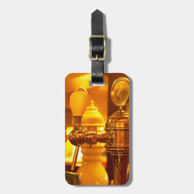 Etiqueta De Bagagem Tocar (Frente Vertical)