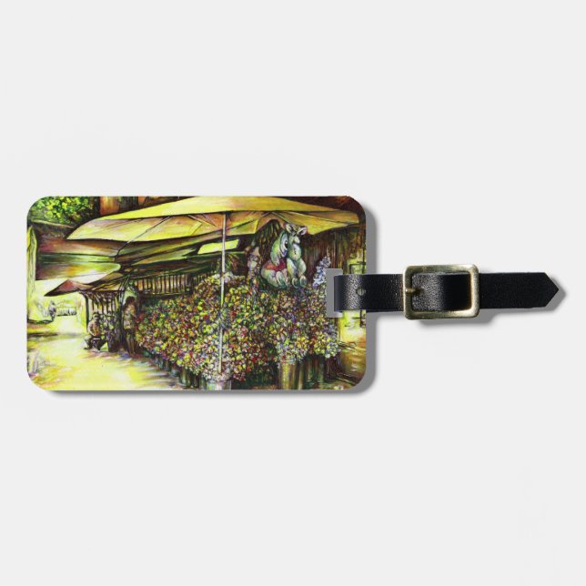 Etiqueta De Bagagem Tomada da Posse de Óptica (Frente Horizontal)