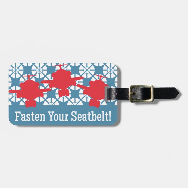 Etiqueta De Bagagem Tome o vôo, Kiddo! (Frente Horizontal)