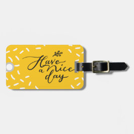 Etiqueta De Bagagem Tome uma bolsa de dia legal