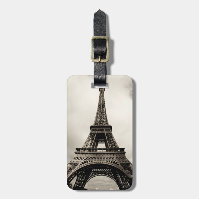 Etiqueta De Bagagem Torre Eiffel 8 (Frente Vertical)