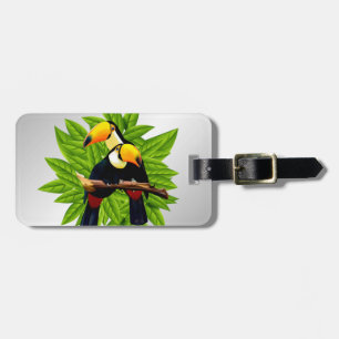 Etiqueta De Bagagem Toucan Duo Silver