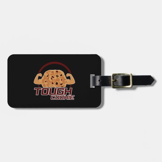 Etiqueta De Bagagem Tough Cookie (Frente Horizontal)