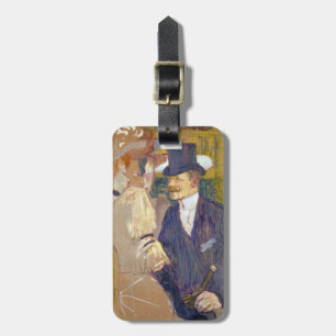 Etiqueta De Bagagem Toulouse-Lautrec - O Inglês no Rouge