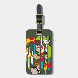 Etiqueta De Bagagem Transformação de ADN do heatblast de Ben 10