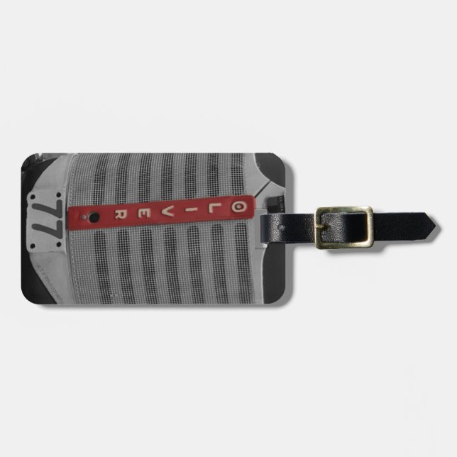 Etiqueta De Bagagem Trator de Oliver (Frente Horizontal)