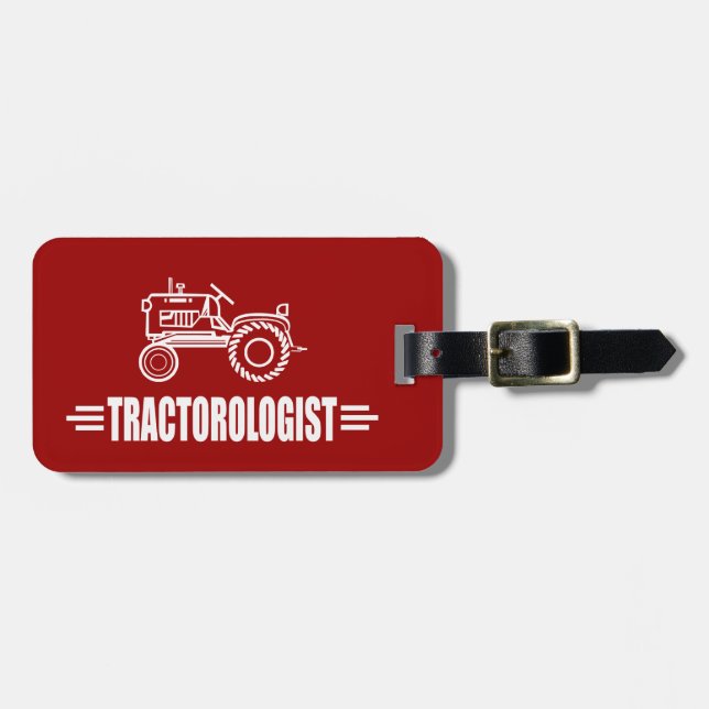 Etiqueta De Bagagem Trator engraçado (Frente Horizontal)