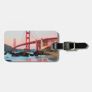 Etiqueta De Bagagem Travesseiro decorativo ponte Golden gate