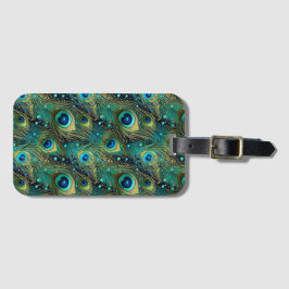 Etiqueta De Bagagem Travesseiro Peacock Passion