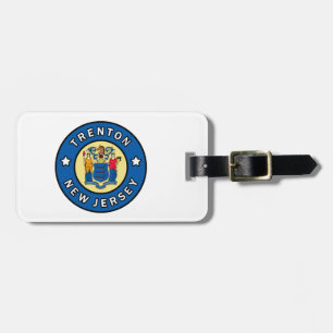 Etiqueta De Bagagem Trenton Nova Jersey