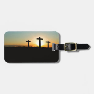 Etiqueta De Bagagem Três cruzes