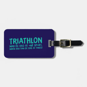 Etiqueta De Bagagem Triathlon legal design