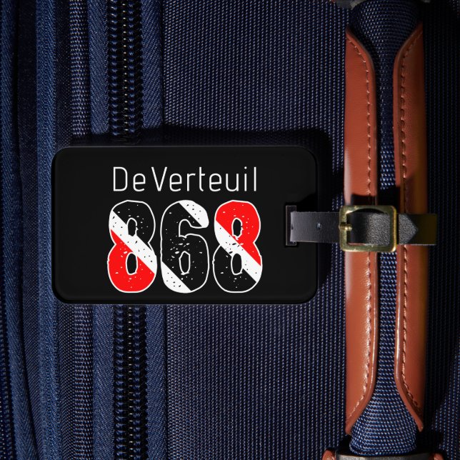 ETIQUETA DE BAGAGEM TRINI 868 PRETO (Frente Insitu 4)