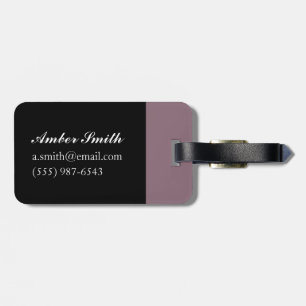 Etiqueta De Bagagem Triptych do turbante