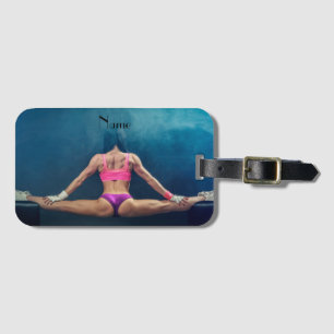 Etiqueta De Bagagem  Trocar Thunder_Cove do Modelo de Malhação femin