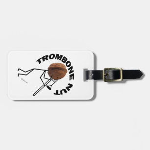 Etiqueta De Bagagem Trombone Nut