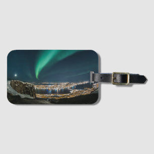 Etiqueta De Bagagem Tromso das luzes do norte