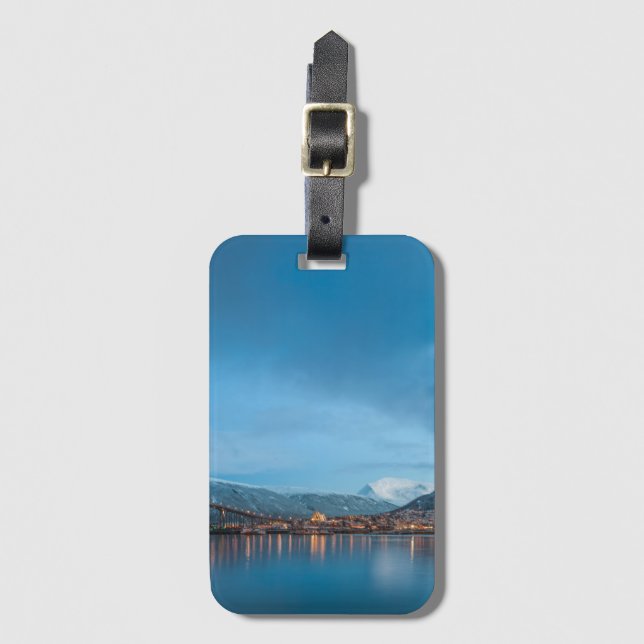 Etiqueta De Bagagem Tromso Norway (Frente Vertical)