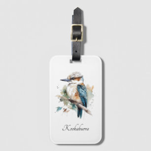 Etiqueta De Bagagem True Blue Kookaburra, personalizado