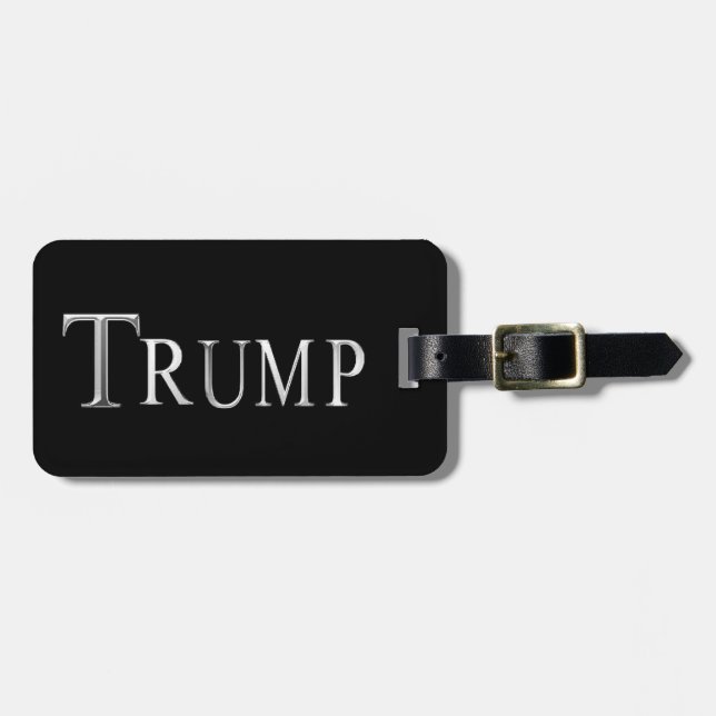 ETIQUETA DE BAGAGEM TRUMP (Frente Horizontal)