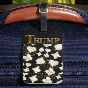 ETIQUETA DE BAGAGEM TRUMP 2024