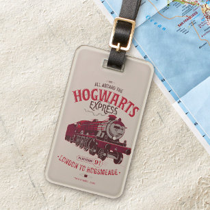 Etiqueta De Bagagem Tudo A Bordo Do Hogwarts Express