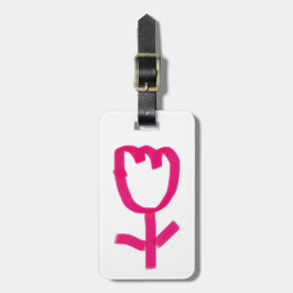 Etiqueta De Bagagem Tulip |