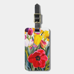 Etiqueta De Bagagem Tulipas 2007