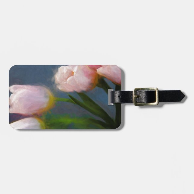 Etiqueta De Bagagem Tulipas 3 (Frente Horizontal)